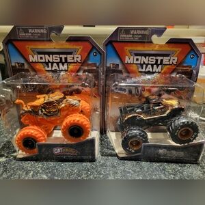 Monster Jam CATastrophe and Black Pearl